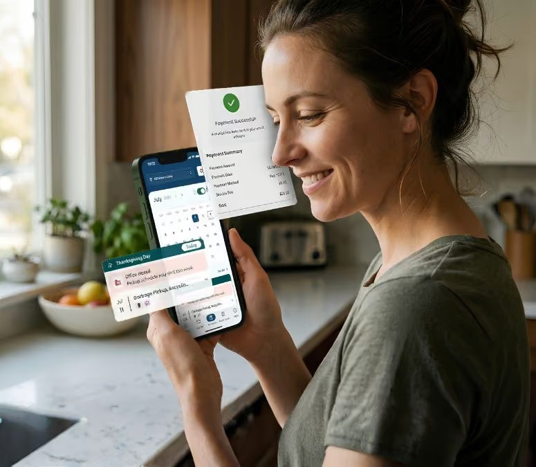 View Your Pickup Schedule & Receive Service Alerts