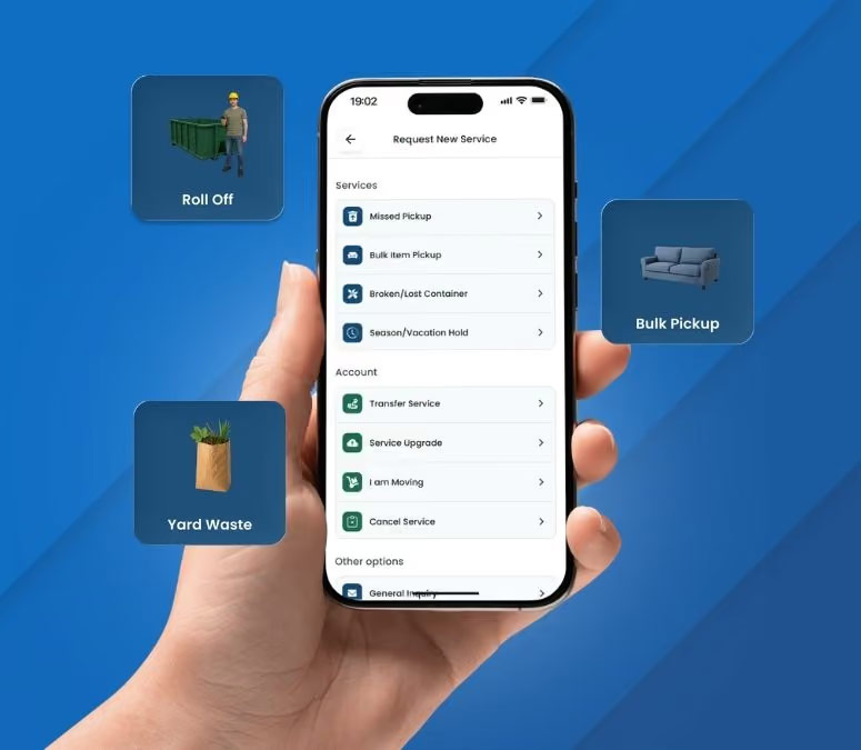 Request Additional Pickups & Extra Services